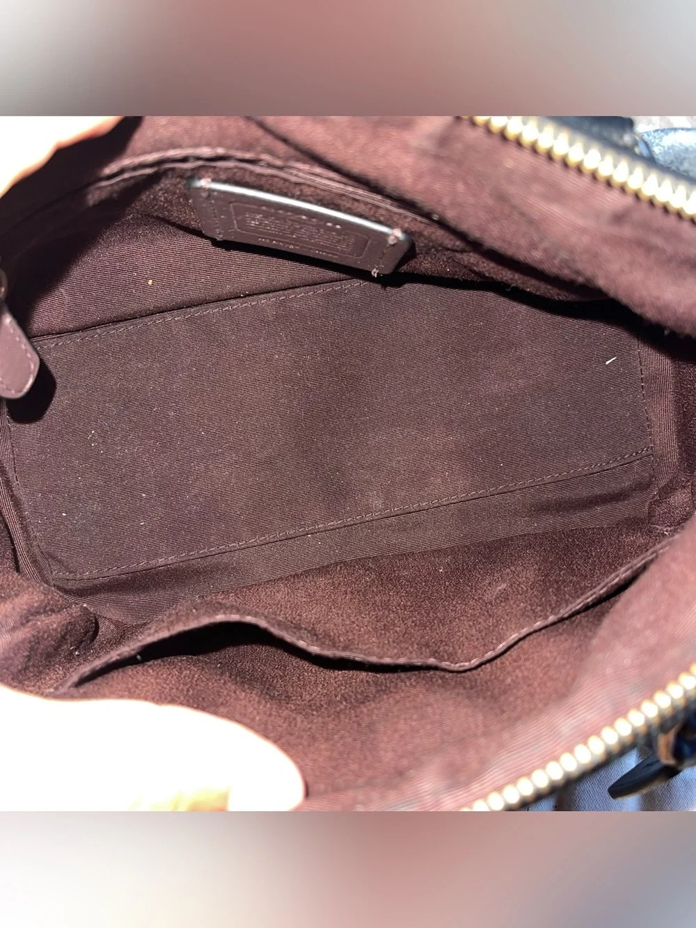 Coach Outlet Rowan Satchel Bag Black/Gray Signature Canvas